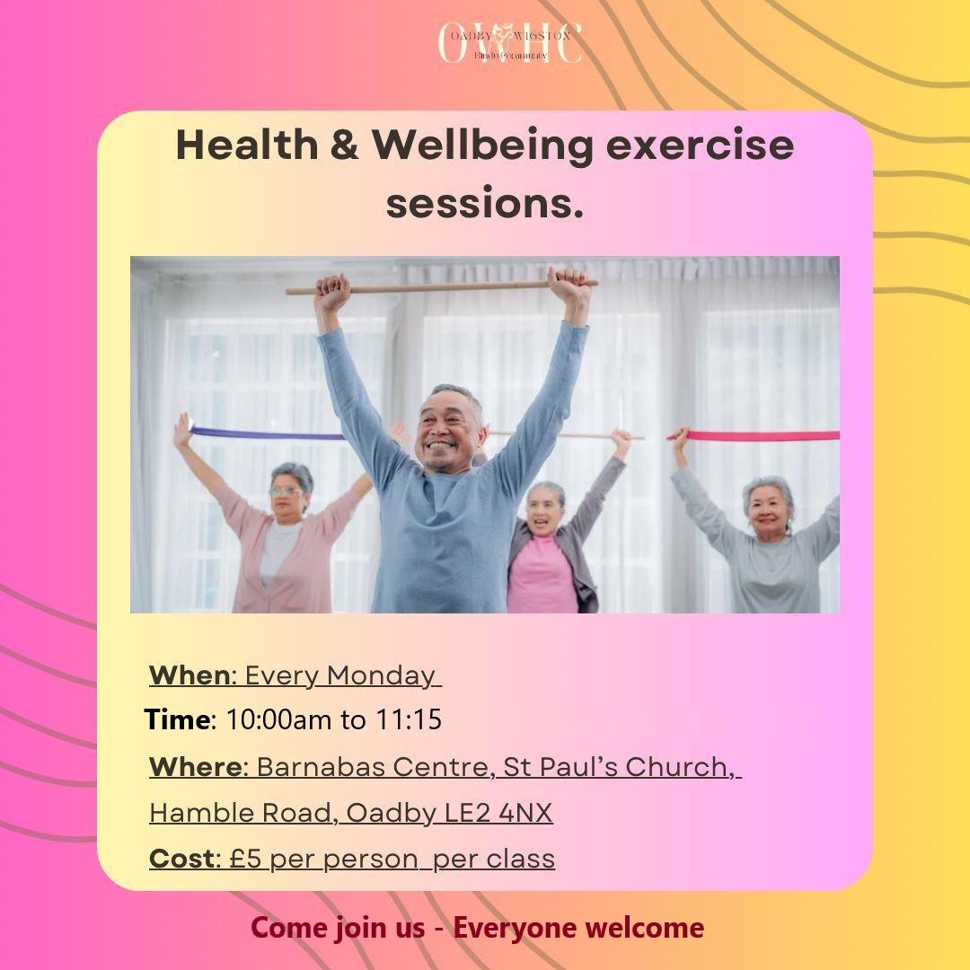 Health & Wellbeing Exercise Sessions