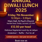OWHC Diwali Lunch on Friday 7 November 2025